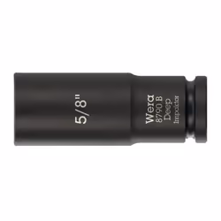 Wera 05005570001, Douille à choc, Noir, 1 tête(s), 3/8", Impérial, 5/8"