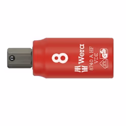 Wera 05005904001, 1 pièce(s), Hexagonal, 1/4", 8 mm, 30 g