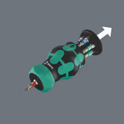 Wera Bicycle Set 5 Tournevis multi-embouts Tournevis plat - Vue supplémentaire 5