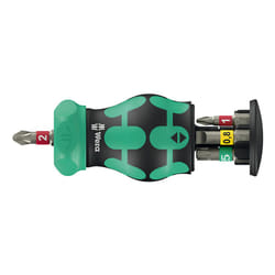 Wera Kraftform Kompakt Stubby magazine RA 1 Tournevis multi-embouts Tournevis plat