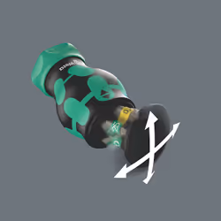 Wera Kraftform Kompakt Stubby magazine RA 1 Tournevis multi-embouts Tournevis plat - Vue supplémentaire 8