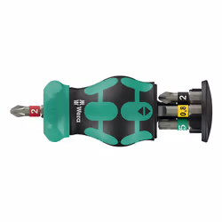 Wera Kraftform Kompakt Stubby magazine RA 2, 6 pièce(s), 115 mm, 175 g