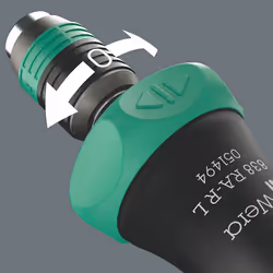 Wera Kraftform Kompakt 60 RA-R Imperial 1 Tournevis multi-embouts Tournevis plat
