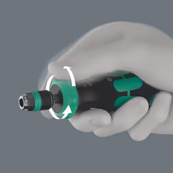 Wera Kraftform Kompakt 60 RA-R Imperial 1 Tournevis multi-embouts Tournevis plat - Vue supplémentaire 4