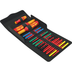 Kit pour armoire électrique 1 Wera Kraftform Kompakt vde Safe-Torque Speed, 23 pièces