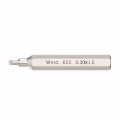 Wera 05058104001, 1 pièce(s), Vis à fente, 1.5 mm, 5 g