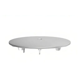 Sanit - Capot chromé pour bonde de douche, diamètre 112 mm pour trou de 90 mm, pour 823/90-60