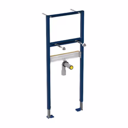 SANIT autoportant Bati support WT element Classic avec support mural. Structure en acier à revêtement en poudre, pour revêtem ...