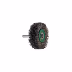 Brosse circulaire sur tige de 6 mm. Fils ondulés.Maxi : 15 000 tr/mn. ◉ Détails : Type de fixation : sur tige ◉ Type de fil : ...