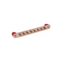 Dehn - 472227 - barre de compensation 8 connecteur avec isolateur en cuivre