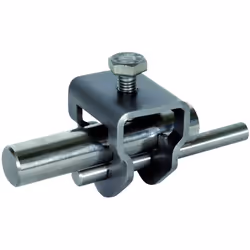 DEHN AK ES TE 20 RD10 FL30 V4A, Pince à poutrelles, Acier inoxydable, 25 pièce(s)