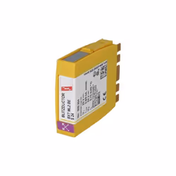 Grand Durée Tension AC = 23,3 V Grand Durée Tension DC = 33 V Flash pressing Puissance (10/350) = 9 KA Courant nominal de déc ...
