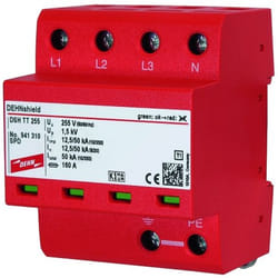 DEHN DSH TT 255 Rouge 230 - 400 V 0,1 m