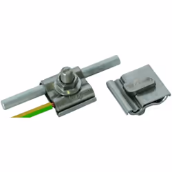 DEHN UEK 8.10 AQ4 50 HKSM10 V2A, Fixation de mât, Acier inoxydable, 50 pièce(s)