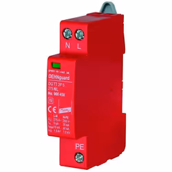Parafoudre monobloc monophasé 5 kA Dehnguard - DEHN - Type 2 - Fiabilité élevée - Capacité découlement 15 kA