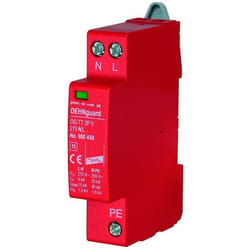 Parafoudre monobloc monophasé 5 kA Dehnguard - DEHN - Type 2 - Fiabilité élevée - Capacité découlement 15 kA