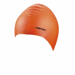 BECO-Beermann 7344-3, Orange, Casquette, Unisexe, Adulte, Natation, Monochromatique