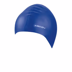 BECO-Beermann 7344-6, Bleu, Casquette, Unisexe, Adulte, Natation, Monochromatique