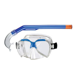 BECO-Beermann 99004-6 masque de plongée Polycarbonate Bleu, Transparent Enfant
