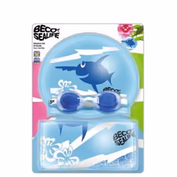 BECO-Beermann 96054-6, Enfant, Bleu, Polycarbonate, 365 mm, 450 mm, Ampoule