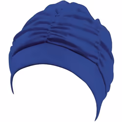 Beco bonnet de bain dames tissu bleu