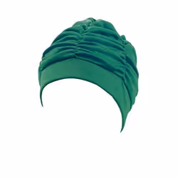Beco bonnet de bain dames tissu vert