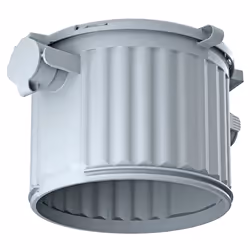 AGRO 1281-00, Kit de montage, Plafond/mur, Gris, LED, 50 W, 120 mm