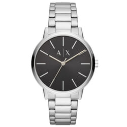 Montre ARMANI EXCHANGE - Acier Gris - Quartz - Etanchéité 5 Atm - Verre minéral - Analogique