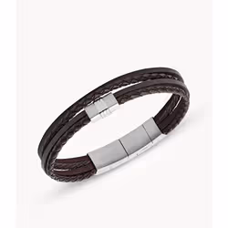 Fossil JF02934040 bracelet Cuir