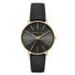 Montre - MICHAEL KORS - Cuir Noir - Analogique - Chic - Mixte
