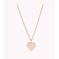 Fossil JF03021791, Collier matinée, Femme, Acier inoxydable