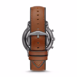 Fossil FS5512P montre Montre bracelet Mâle Quartz Noir, Gris
