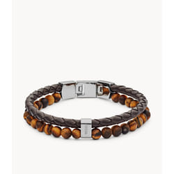 Fossil JF03118040 bracelet Cuir