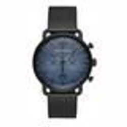 Montre - Emporio Armani - AR11201 - Chronographe - Acier - Étanchéité 5 Atm - Cadran Bleu