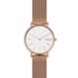 Montre Femme - SKAGEN - Maille milanaise Rose - Quartz - Verre minéral - 38 mm