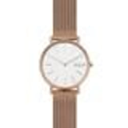 Montre Femme - SKAGEN - Maille milanaise Rose - Quartz - Verre minéral - 38 mm