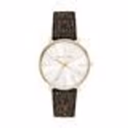 Montre Femme - MICHAEL KORS - MK2878 - Cuir Véritable Noir - Quartz - Verre Minéral