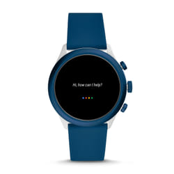 Fossil FTW4036P smartwatche et montre de sport Écran tactile Bleu GPS (satellite)