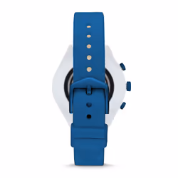 Fossil FTW6051P smartwatche et montre de sport Écran tactile Bleu, Blanc GPS (satellite)