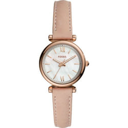 Montre Fossil Carlie Mini Pour Femmes en Rose - ES4699