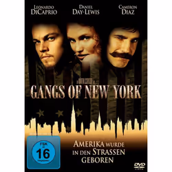 WVG Gangs of New York, DVD, Allemand, Anglais, Drame, Allemand, Anglais, 2.35:1, 160 min