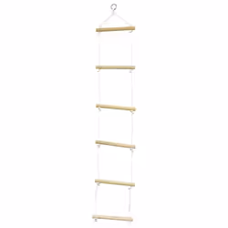 Goki Échelle de corde, 188 cm, 990 g, 6 pièce(s), 12 pièce(s)