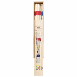 Goki Jeu de mikado, géant, boîte en bois, à la pièce, Jeu de société, Motricité fine (dextérité), 5 an(s)