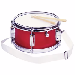 Goki 14013, Instrument de musique jouet, Batterie, 3 an(s), 1,74 kg, Rouge, Argent, Blanc