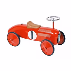 DAM Trotteur Numero 1 Rouge, Bois, Rouge