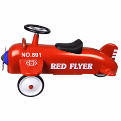 DAM Trotteur Avion Rouge