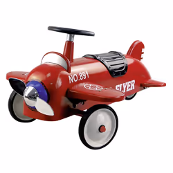 DAM Trotteur Avion Rouge