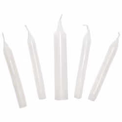 Goki 15052 bougie en cire Cylindre Blanc 11 pièce(s)