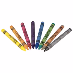 Goki 15093, 12 pièce(s), Bleu, Marron, Vert, Gris, Orange, Rouge, Violet, Jaune, Couleurs assorties, Rond, Cire, 3 an(s)