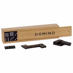 Goki Jeu de dominos, boîte en bois, Enfants, Bois, Garçon/Fille, 4 an(s), 43 mm, 22 mm